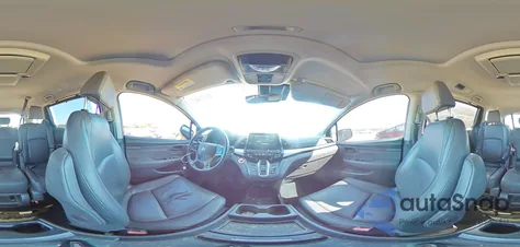 2019 Honda Odyssey Exl z USA, uszkodzony, nr VIN 5FNRL6H76KB009731